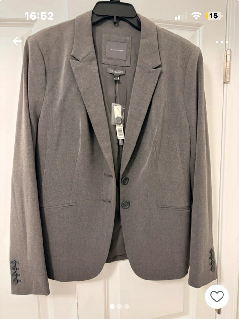 The Limited Gray Women's Blazer